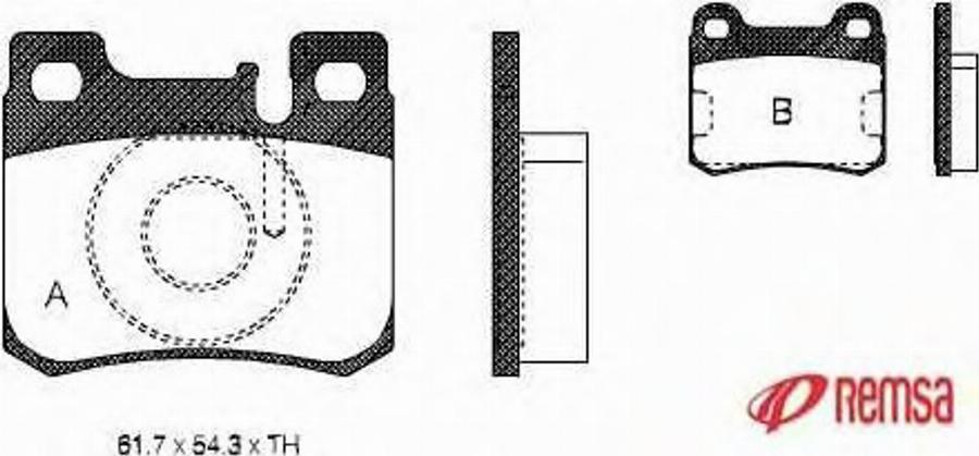 Metzger 015720 - Гальмівні колодки, дискові гальма autozip.com.ua