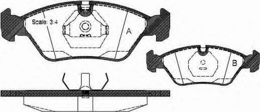 Metzger 013900 - Гальмівні колодки, дискові гальма autozip.com.ua