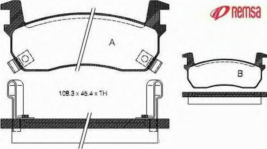 Metzger 017402 - Гальмівні колодки, дискові гальма autozip.com.ua