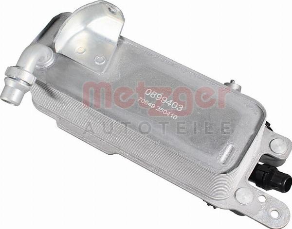 Metzger 0899403 - Масляний радіатор, автоматична коробка передач autozip.com.ua