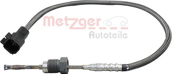 Metzger 0894557 - Датчик, температура вихлопних газів autozip.com.ua