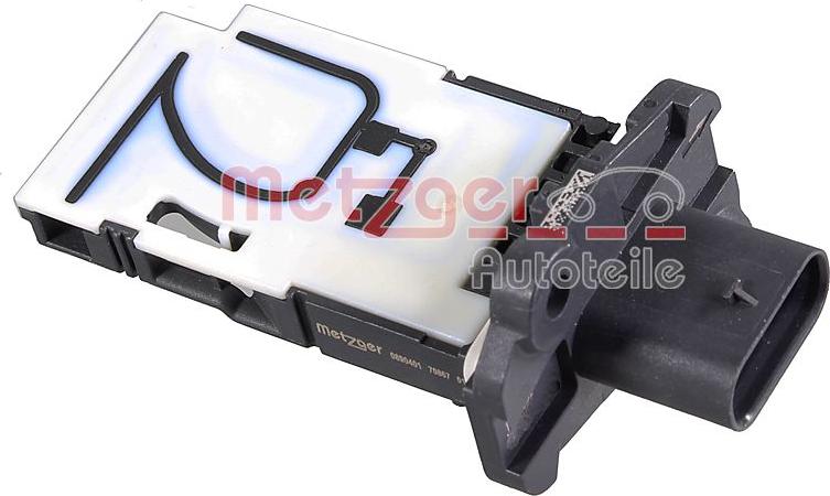 Metzger 0890401 - Датчик потоку, маси повітря autozip.com.ua