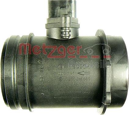 Metzger 0890283 - Датчик потоку, маси повітря autozip.com.ua