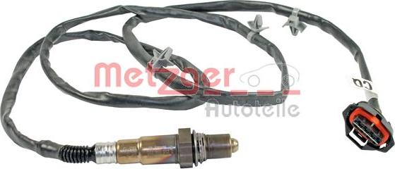 Metzger 0893431 - Лямбда-зонд, датчик кисню autozip.com.ua