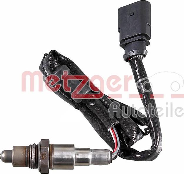 Metzger 0893702 - Лямбда-зонд, датчик кисню autozip.com.ua