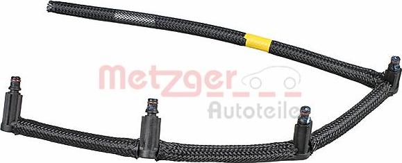 Metzger 0840099 - Шланг, витік палива autozip.com.ua