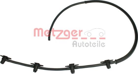 Metzger 0840045 - Шланг, витік палива autozip.com.ua