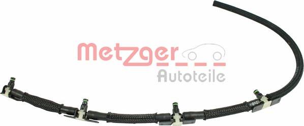 Metzger 0840050 - Шланг, витік палива autozip.com.ua