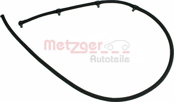 Metzger 0840065 - Шланг, витік палива autozip.com.ua