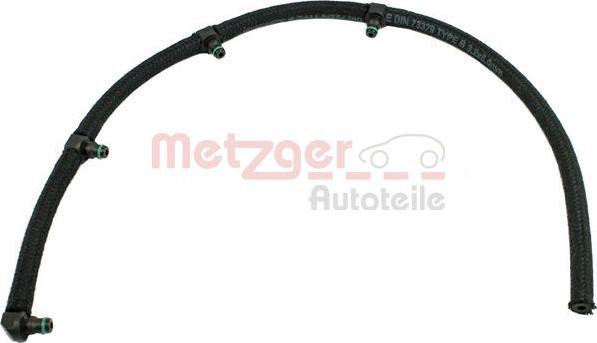 Metzger 0840004 - Шланг, витік палива autozip.com.ua