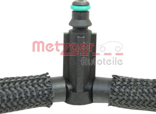 Metzger 0840087 - Шланг, витік палива autozip.com.ua