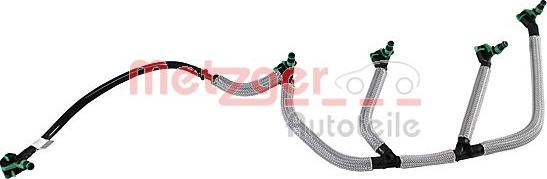 Metzger 0840153 - Шланг, витік палива autozip.com.ua