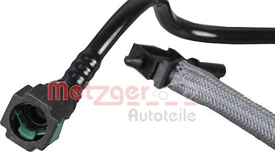 Metzger 0840108 - Шланг, витік палива autozip.com.ua