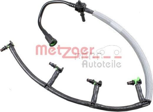 Metzger 0840107 - Шланг, витік палива autozip.com.ua