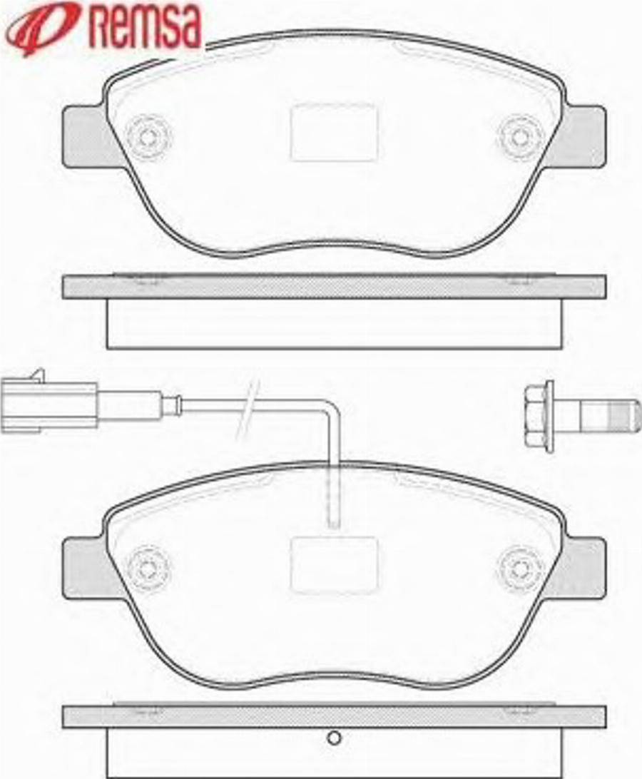 Metzger 085911 - Гальмівні колодки, дискові гальма autozip.com.ua