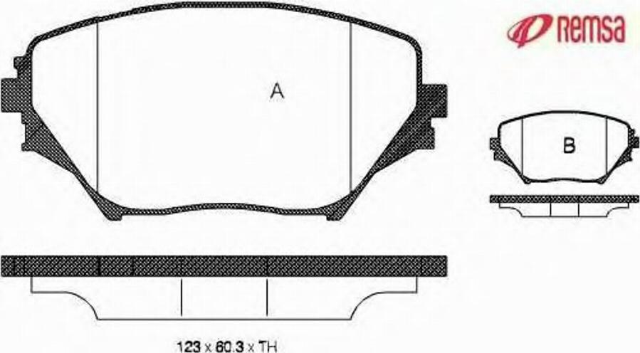 Metzger 081300 - Гальмівні колодки, дискові гальма autozip.com.ua