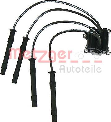 Metzger 0880022 - Котушка запалювання autozip.com.ua