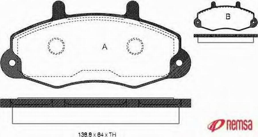 Metzger 039100 - Гальмівні колодки, дискові гальма autozip.com.ua