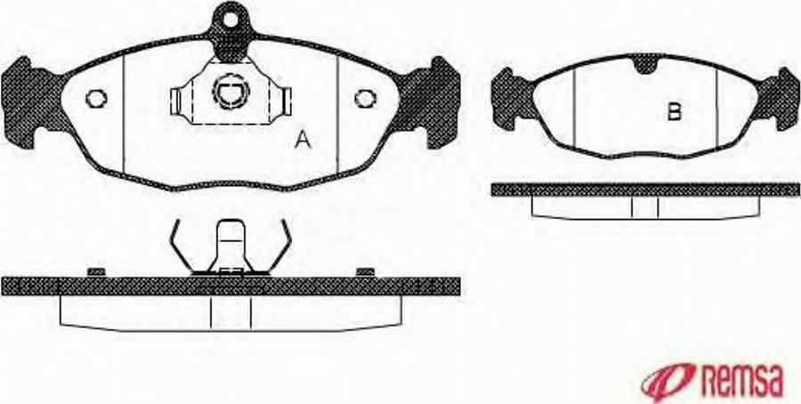 Metzger 039300 - Гальмівні колодки, дискові гальма autozip.com.ua