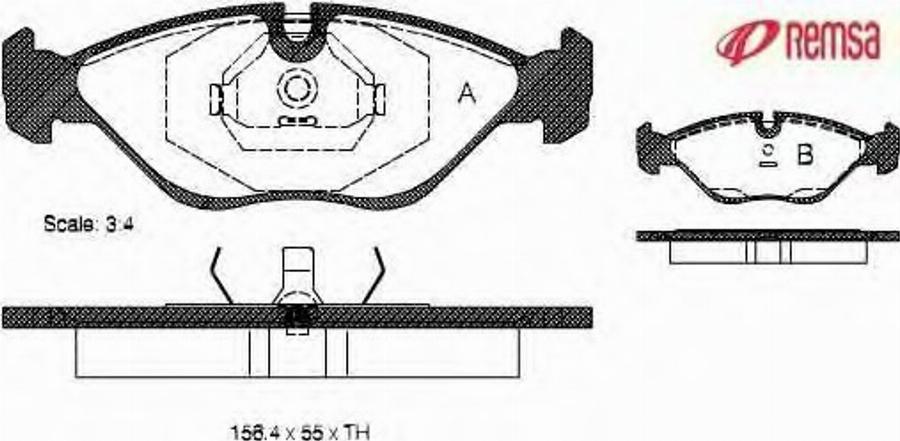 Metzger 031900 - Гальмівні колодки, дискові гальма autozip.com.ua