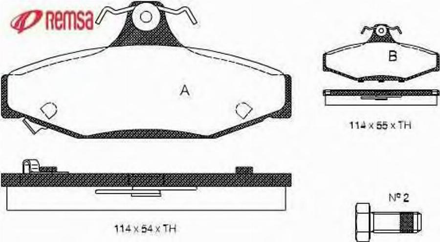 Metzger 033512 - Гальмівні колодки, дискові гальма autozip.com.ua