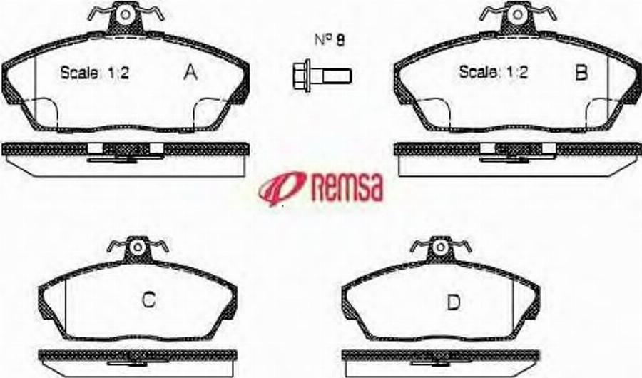 Metzger 033710 - Гальмівні колодки, дискові гальма autozip.com.ua