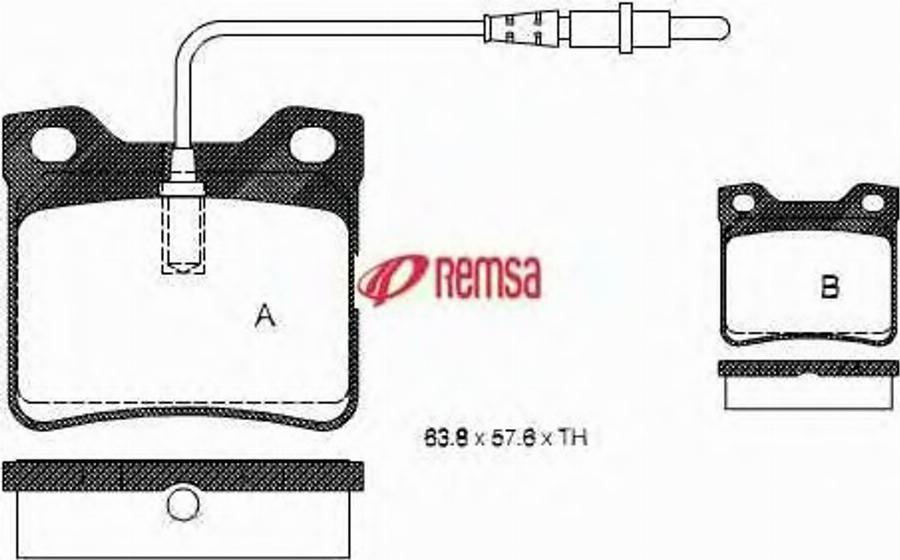 Metzger 032102 - Гальмівні колодки, дискові гальма autozip.com.ua