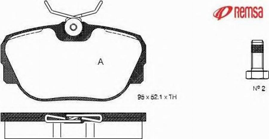 Metzger 029600 - Гальмівні колодки, дискові гальма autozip.com.ua