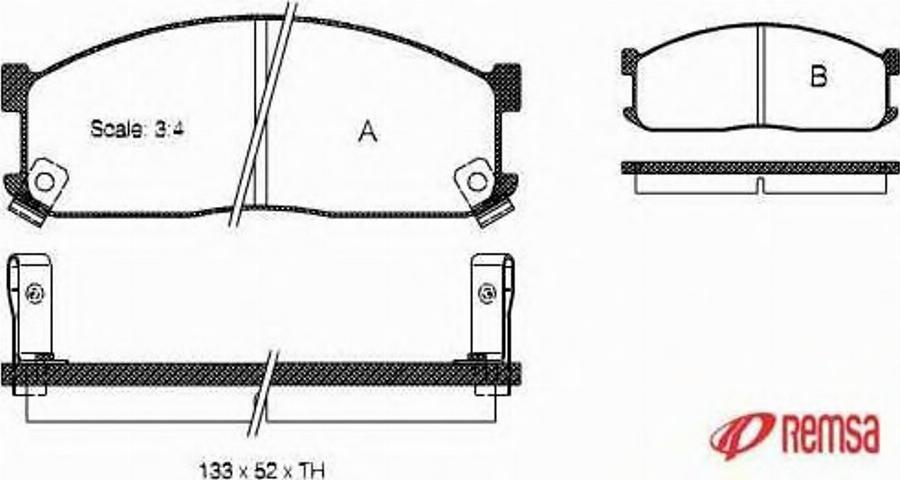 Metzger 024402 - Гальмівні колодки, дискові гальма autozip.com.ua