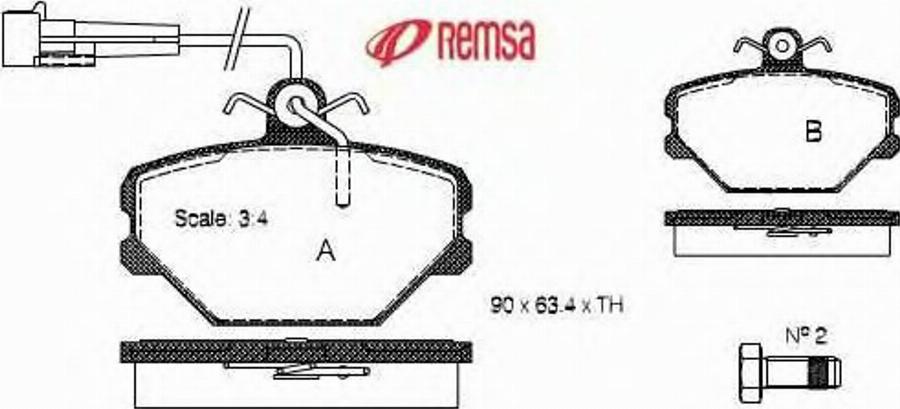 Metzger 026402 - Гальмівні колодки, дискові гальма autozip.com.ua