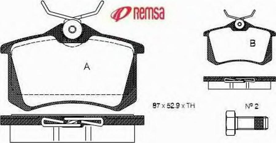 Metzger 0263.10 - Гальмівні колодки, дискові гальма autozip.com.ua