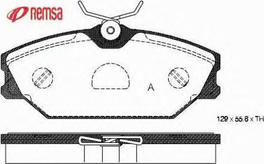 Metzger 020800 - Гальмівні колодки, дискові гальма autozip.com.ua