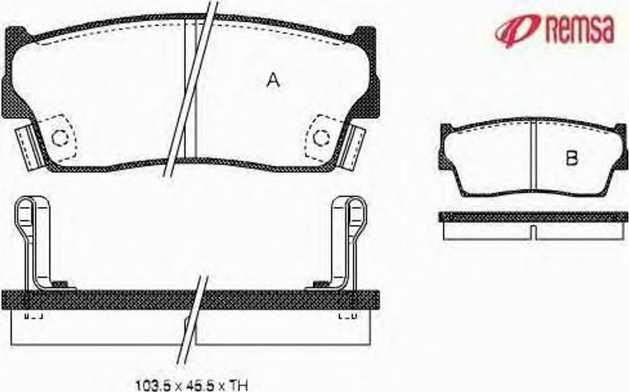 Metzger 028902 - Гальмівні колодки, дискові гальма autozip.com.ua