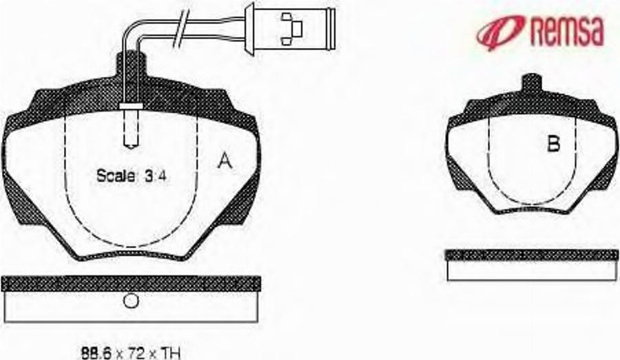 Metzger 0222.01 - Гальмівні колодки, дискові гальма autozip.com.ua