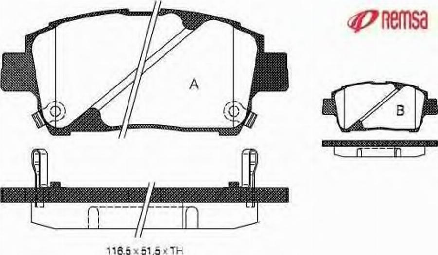 Metzger 0740.02 - Гальмівні колодки, дискові гальма autozip.com.ua