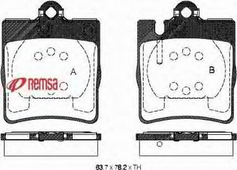 Metzger 070910 - Гальмівні колодки, дискові гальма autozip.com.ua