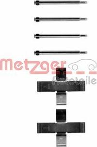 Metzger 109-0925 - Комплектуючі, колодки дискового гальма autozip.com.ua