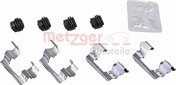 Metzger 109-0096 - Комплектуючі, колодки дискового гальма autozip.com.ua