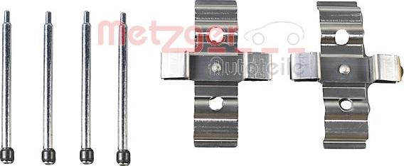 Metzger 109-0054 - Комплектуючі, колодки дискового гальма autozip.com.ua