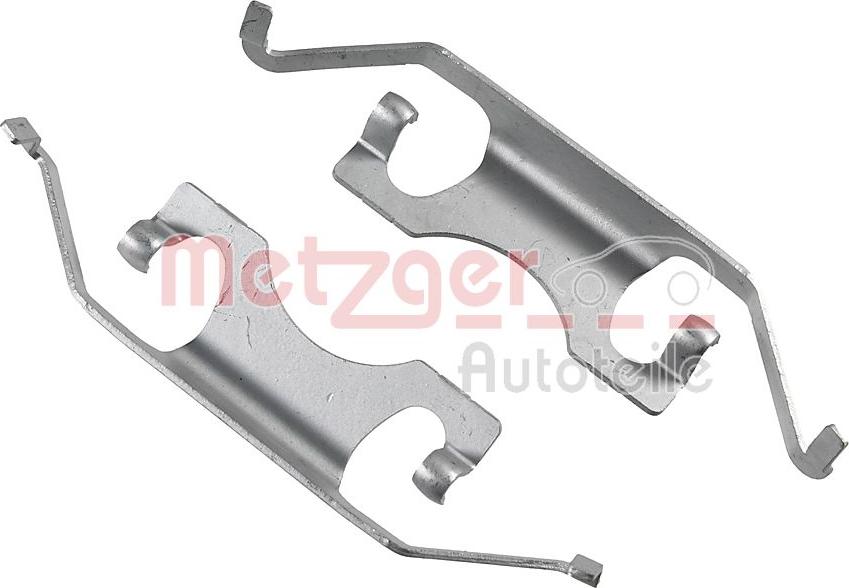 Metzger 109-1640 - Комплектуючі, колодки дискового гальма autozip.com.ua