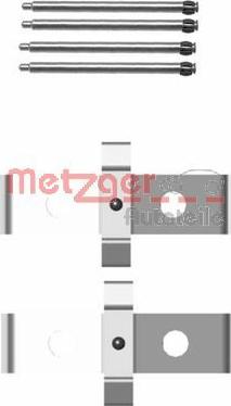 Metzger 109-1674 - Комплектуючі, колодки дискового гальма autozip.com.ua