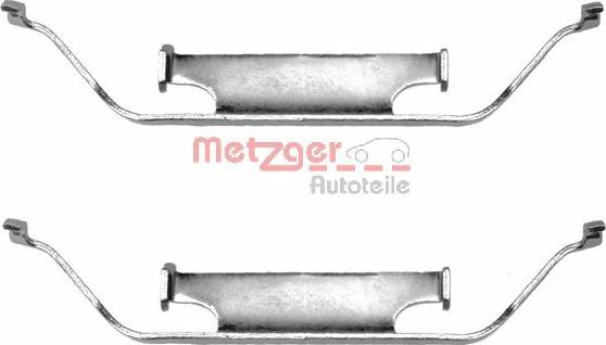 Metzger 109-1096 - Комплектуючі, колодки дискового гальма autozip.com.ua