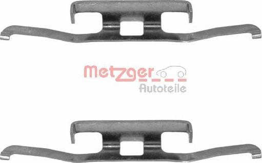 Metzger 109-1098 - Комплектуючі, колодки дискового гальма autozip.com.ua