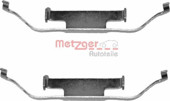 Metzger 109-1097 - Комплектуючі, колодки дискового гальма autozip.com.ua