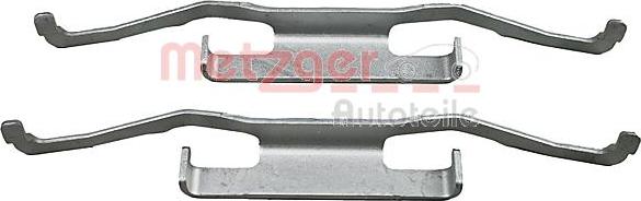 Metzger 109-1011 - Комплектуючі, колодки дискового гальма autozip.com.ua