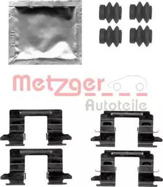 Metzger 109-1841 - Комплектуючі, колодки дискового гальма autozip.com.ua