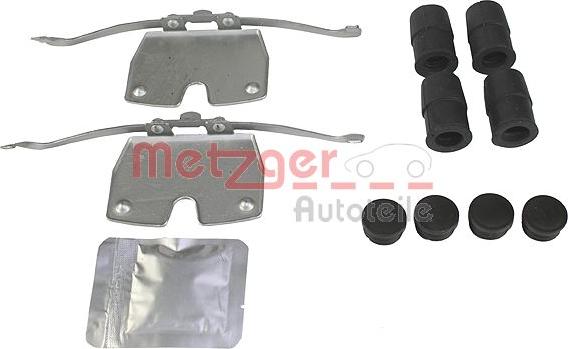 Metzger 109-1851 - Комплектуючі, колодки дискового гальма autozip.com.ua