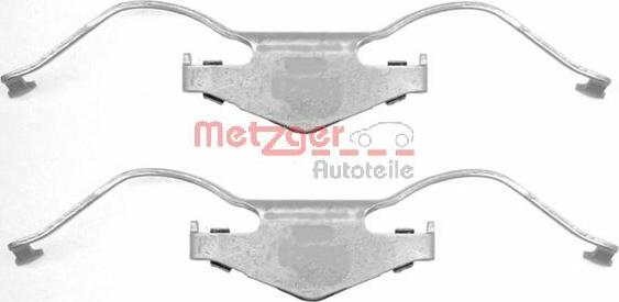 Metzger 109-1297 - Комплектуючі, колодки дискового гальма autozip.com.ua