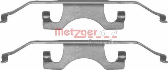 Metzger 109-1241 - Комплектуючі, колодки дискового гальма autozip.com.ua