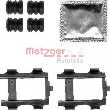 Metzger 109-1793 - Комплектуючі, колодки дискового гальма autozip.com.ua